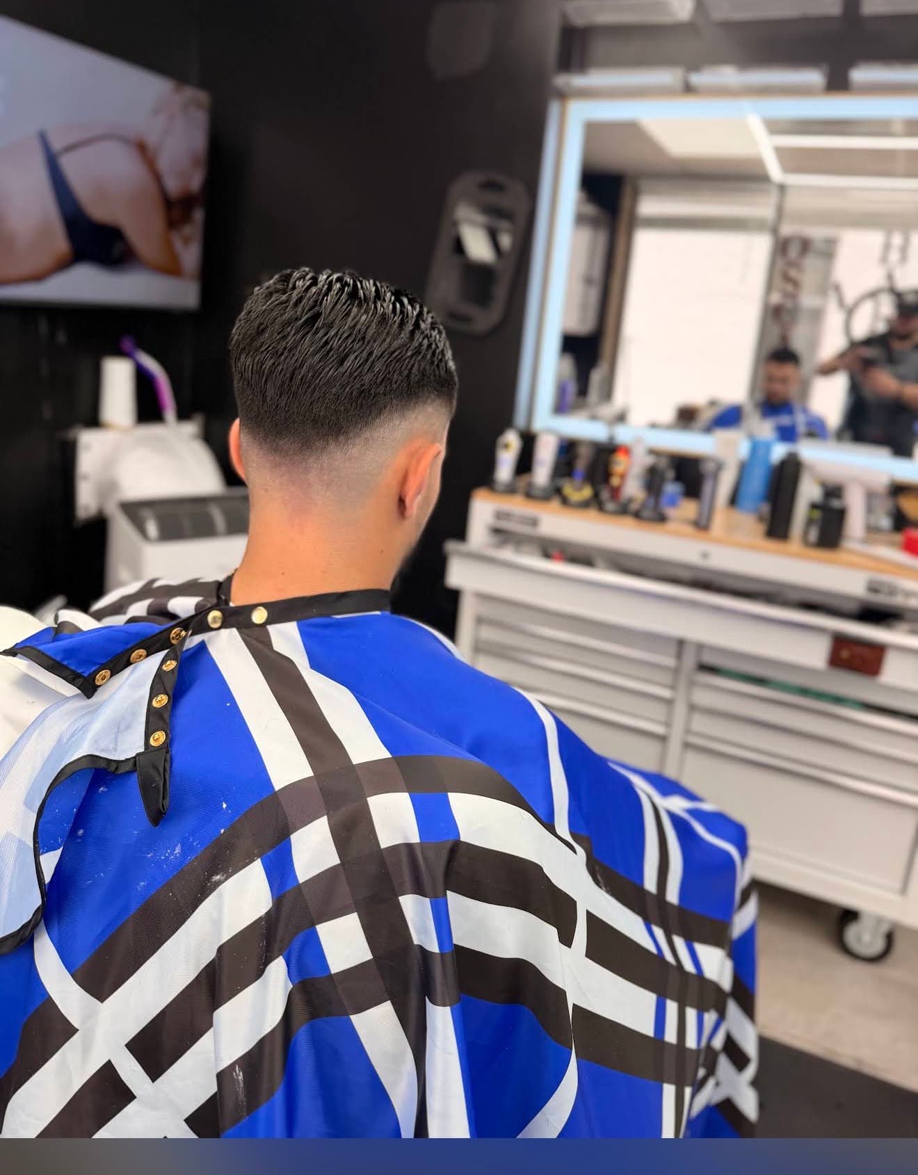 Oscar A. Barber haircut portfolio photo