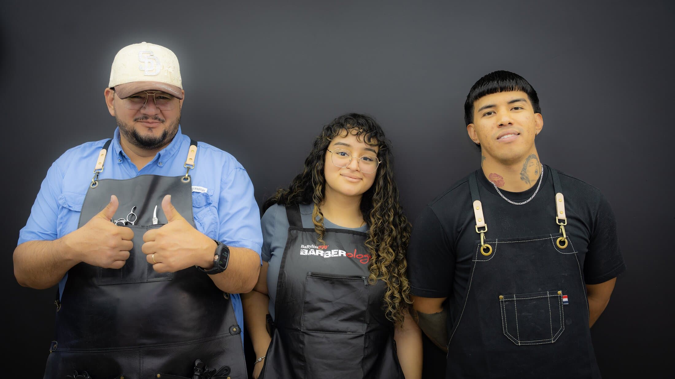 Oscar, Angie, and the team at Oscar A. Barber